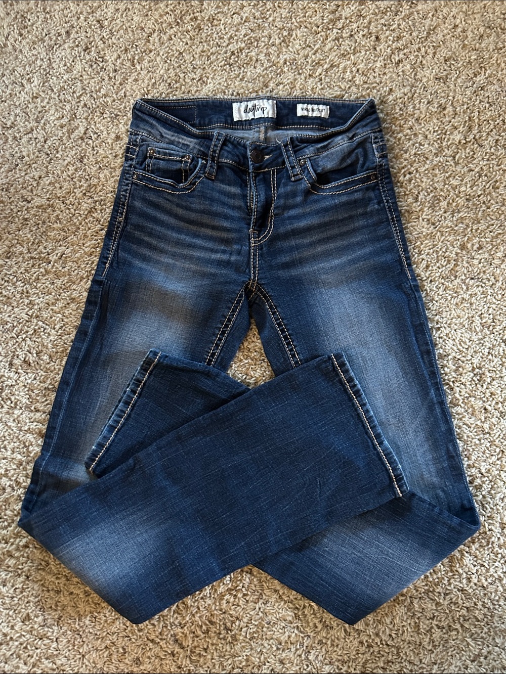 Daytrip Blue Denim Virgo Bootcut Jeans